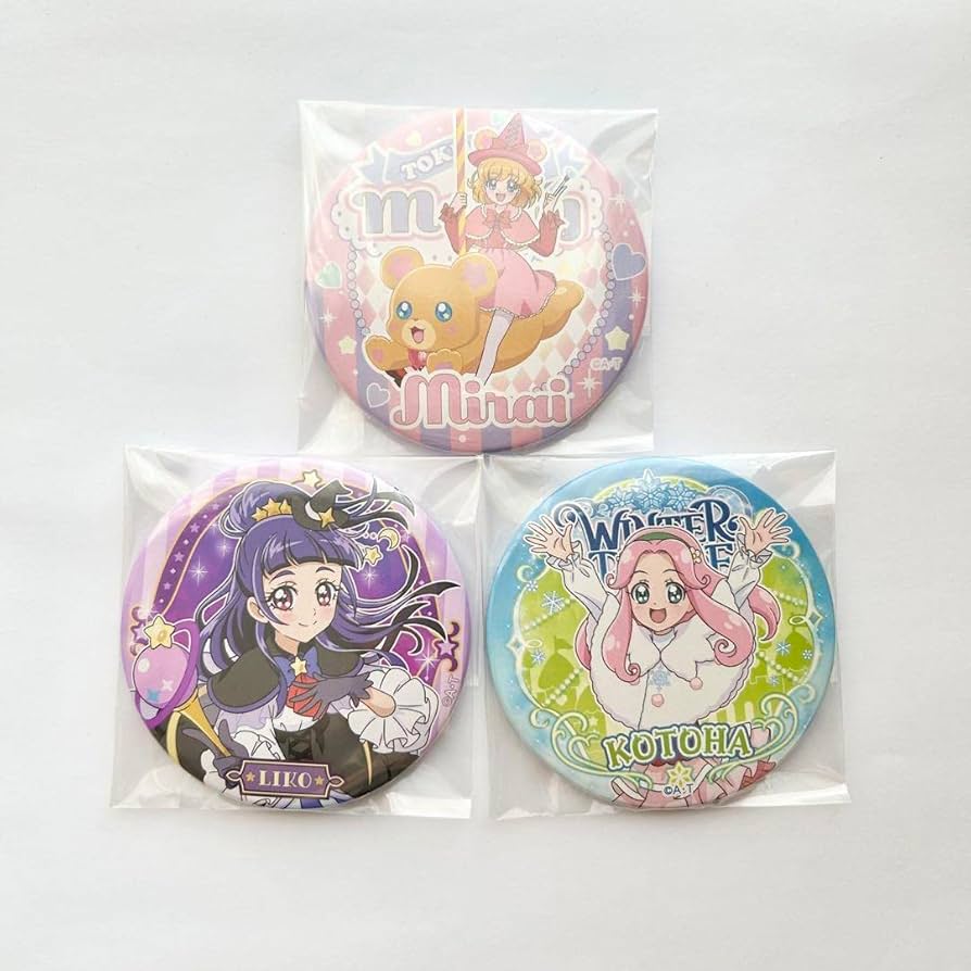 Amazon | プリキュアランド 缶バッジ 魔法使いプリキュア